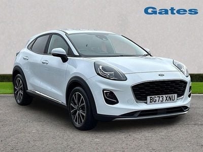 Used Ford Puma Titanium 125 HP (91 kW) 2023 White SUV