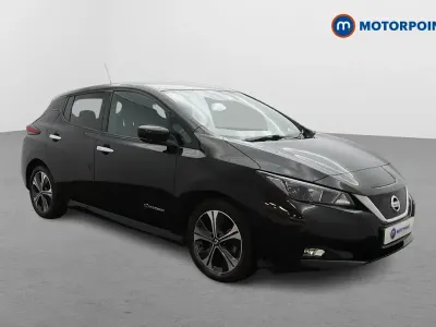 Used Nissan Leaf N-Connecta 110 kW (150 HP) 2020 Black Hatchback