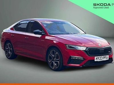 Used Skoda Octavia vRS 245 HP (180 kW) 2023 Velvet red metallic Hatchback