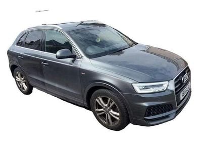 Used Audi Q3 S-Line 150 HP (110 kW) 2017 Grey SUV