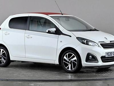 White Used 2020 Peugeot 108 Collection Hatchback | £8,498 (Fair price)