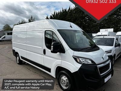 White Used 2024 Peugeot Boxer Premium Van | £16,473 (Good price)