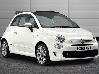 Used Fiat 500 Rock 69 HP (50 kW) 2019 White Cabriolet