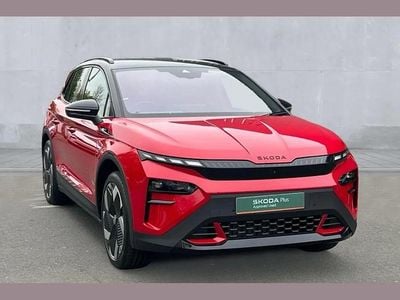 New Skoda Elroq vRS 250 kW (340 HP) 2026 Red SUV