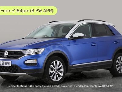 Blue Used 2021 VW T-Roc Design SUV | £14,407 (Fair price)