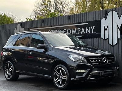 Black Used 2015 Mercedes ML250 AMG line SUV | £12,499 (Fair price)