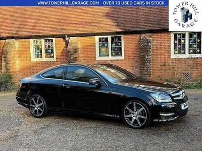 Black Used 2014 Mercedes C180 Sport Edition Coupe | £10,000 (Good price)