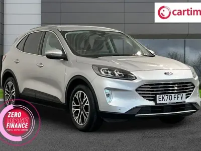 Używany Ford Kuga Titanium 150 KM (110 kW) 2020 Srebrny SUV