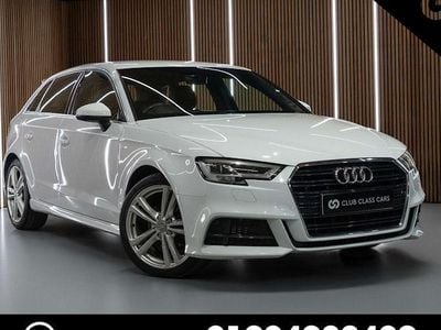Used Audi A3 Sportback S-Line 110 HP (80 kW) 2016 White Hatchback