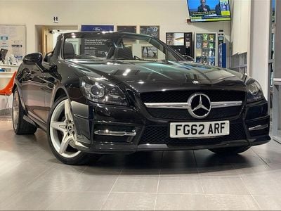 Black Used 2013 Mercedes SLK200 AMG Cabriolet | £9,480 (Fair price)
