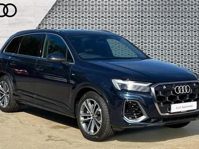 Used Audi Q7 S-Line 340 HP (250 kW) 2025 Blue SUV