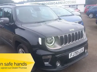Usado Jeep Renegade Limited 120 CV (88 kW) 2020 Negro SUV