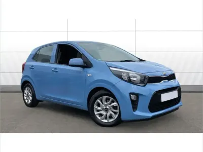 Begagnad Kia Picanto 84 HK (61 kW) 2018 Blå Halvkombi