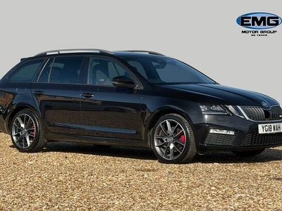 Used Skoda Octavia vRS 184 HP (135 kW) 2018 Black Estate