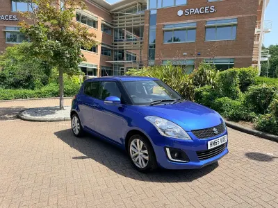 Used Suzuki Swift SZ4 94 HP (69 kW) 2015 Blue Hatchback