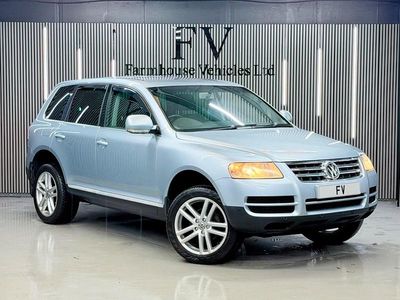 Used VW Touareg 174 HP (127 kW) 2004 Blue SUV