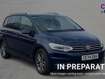Used VW Touran Match 150 HP (110 kW) 2024 Blue MPV