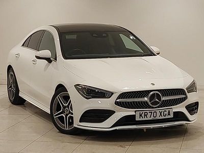 Used Mercedes CLA180 AMG Line Premium Plus 136 HP (100 kW) 2021 White Sedan