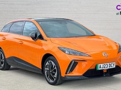 Orange Used 2023 MG MG4 EV Trophy Hatchback | £15,262 (Fair price)