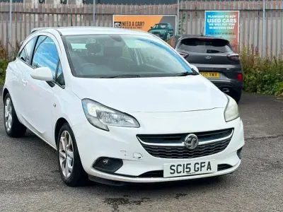 Used Vauxhall Corsa Excite 90 HP (66 kW) 2015 White Hatchback