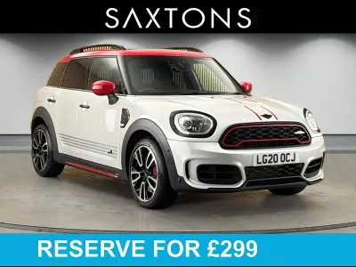 Used Mini John Cooper Works Countryman 306 HP (225 kW) 2019 White silver metallic SUV