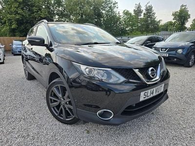 Black Used 2014 Nissan Qashqai Tekna SUV | £6,595 (Fair price)
