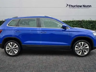 Used Skoda Karoq SE L 116 HP (85 kW) 2023 Blue SUV