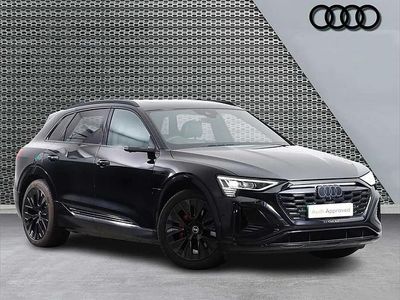Used Audi Q8 e-tron Advanced 300 kW (408 HP) 2023 Black SUV