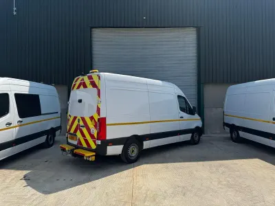 Used Mercedes Sprinter Progressive 161 HP (118 kW) 2021 White Van
