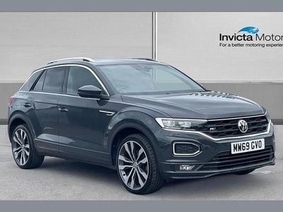 Grey Used 2019 VW T-Roc R-line SUV | £15,895 (Good price)