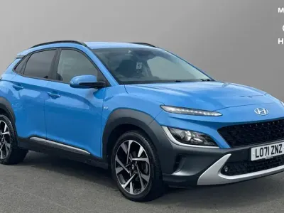 Used Hyundai Kona Premium 120 HP (88 kW) 2022 Blue SUV
