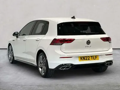 Used VW Golf VIII R-line 130 HP (95 kW) 2022 White Hatchback