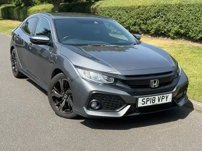 Used Honda Civic SR 129 HP (94 kW) 2018 Grey Hatchback