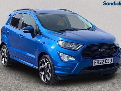 Used Ford Ecosport ST-Line 140 HP (102 kW) 2022 Blue SUV
