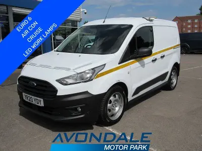 Used Ford Transit 100 HP (73 kW) 2020 White Van