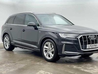 Used Audi Q7 S-Line 2021 Black SUV