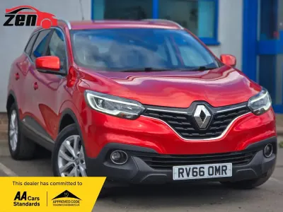 Used Renault Kadjar Dynamique 110 HP (80 kW) 2016 Red SUV