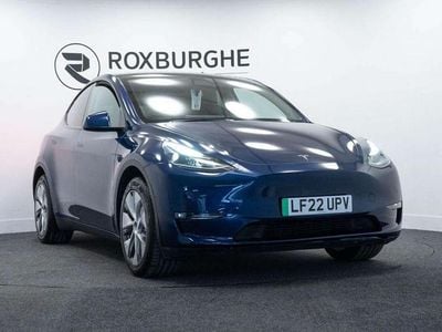 Used Tesla Model Y Long Range AWD 378 kW (514 HP) 2022 Blue SUV