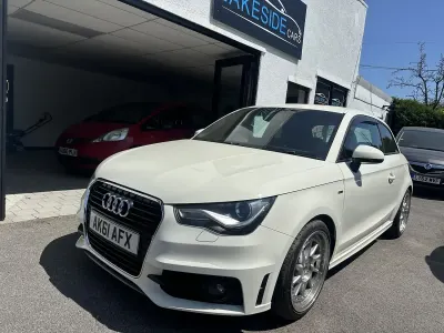 Used Audi A1 S-Line 185 HP (136 kW) 2011 White Hatchback