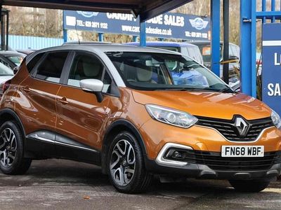 Used Renault Captur Iconic 2018 Orange and silver SUV