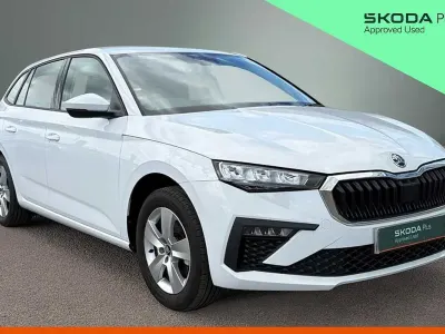 Used Skoda Scala SE 116 HP (85 kW) 2025 Moon white Hatchback