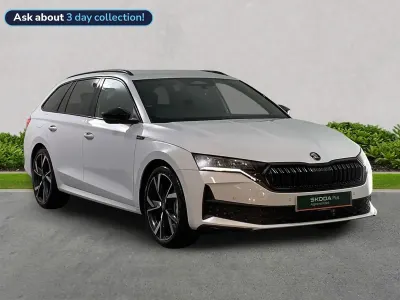 Used Skoda Octavia SportLine 147 HP (108 kW) 2026 White Estate