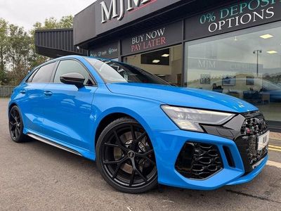 Blue Used 2022 Audi RS3 Comfort Sedan | £49,490 (Fair price)