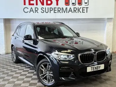 Used BMW X3 M Sport 190 HP (139 kW) 2020 Black SUV