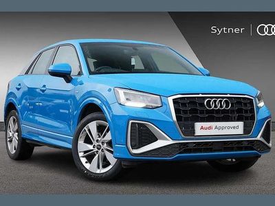 Used Audi Q2 S-Line 147 HP (108 kW) 2022 Blue SUV