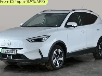 Usado MG ZS Trophy 114 kW (156 HP) 2023 Branco SUV