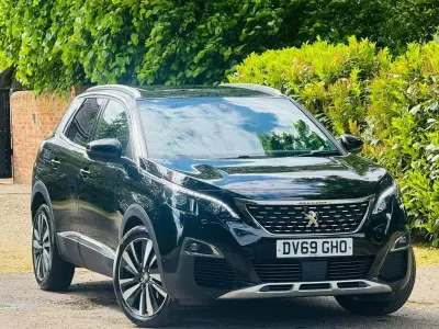 Used Peugeot 3008 GT-line 130 HP (95 kW) 2019 Black SUV