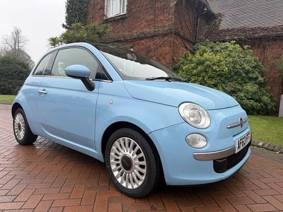 Used Fiat 500 Lounge 2013 Blue Hatchback
