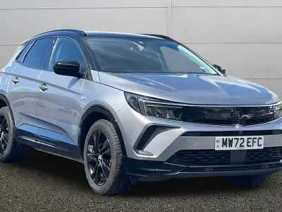 Used Vauxhall Grandland X GS Line 131 HP (96 kW) 2022 Grey SUV
