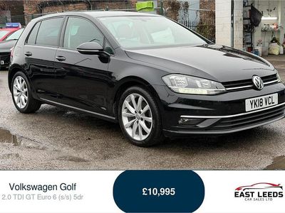 Begagnad VW Golf VII GT 150 HK (110 kW) 2018 Svart Halvkombi